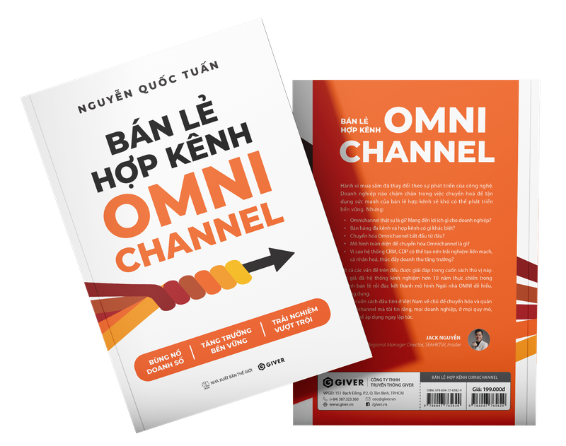 Sách Omnichannel — Bán lẻ hợp kênh — Tác giả Nguyễn Quốc Tuấn