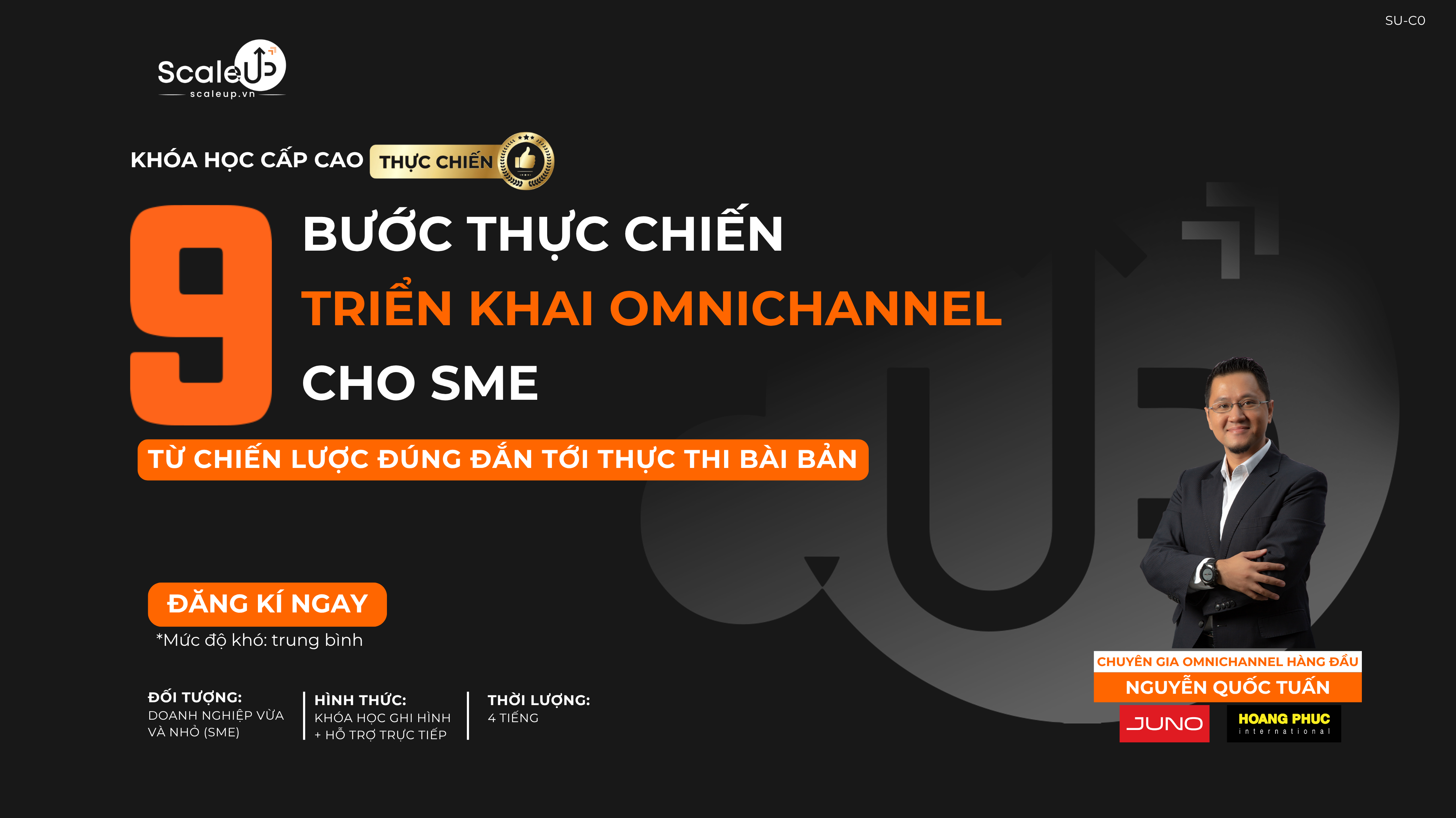 Khóa học SU-C0 — 9 Bước Triển khai Omnichannel cho SME